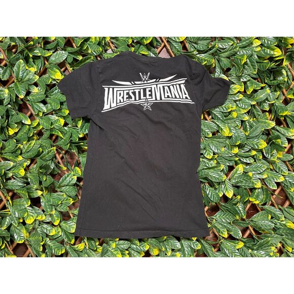 WRESTLEMANIA BLACK T SHIRT SIZE M - Picture 2 of 4